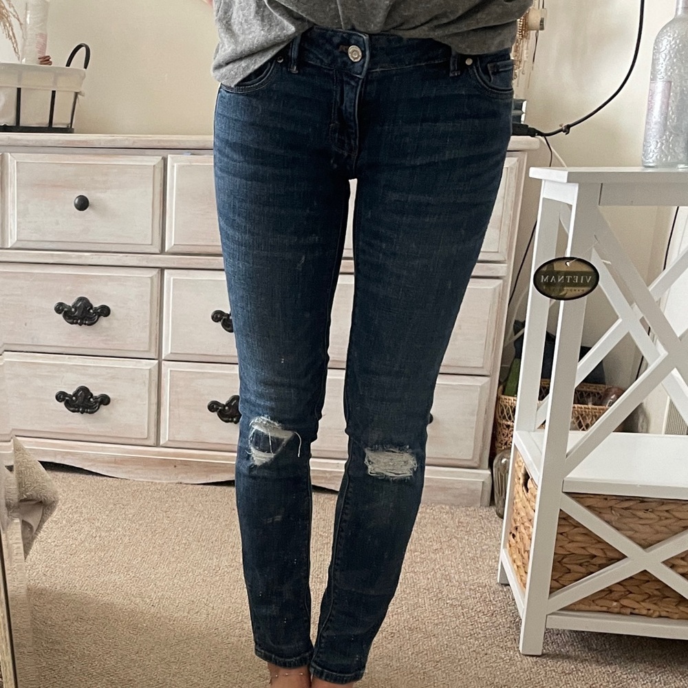 White House black market jeans size 00P